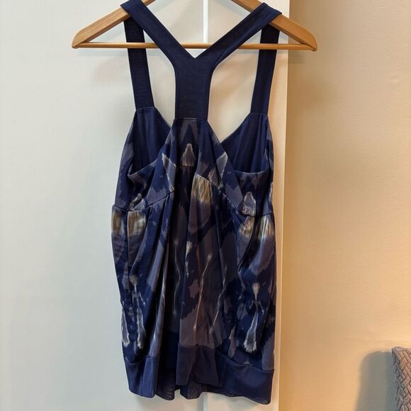 Inc purple navy embellished racerback tank women’s size L - Picture 3 of 6